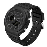 Sanda Sports Waterproof Analog Digital Watch for Men 6016 - Skmeico