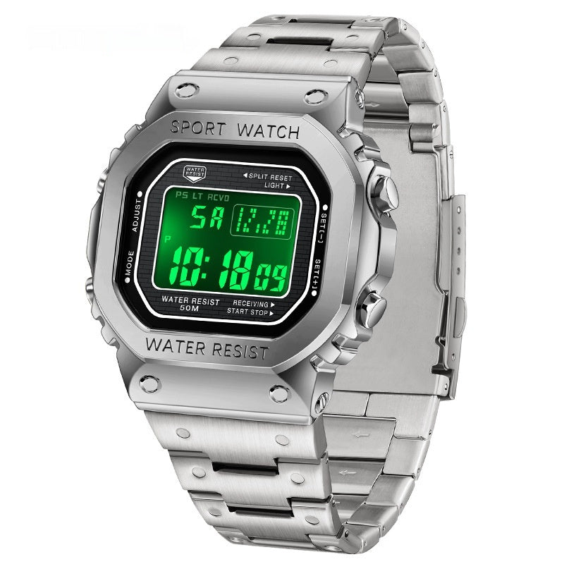Sanda Steel Digital sport watch for Men 2162 - TempoqWatch