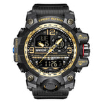 Sanda Trend Multi-functional Sports Luminous Outdoor Student Watch For Men 3133