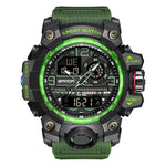 Sanda Trend Multi-functional Sports Luminous Outdoor Student Watch For Men 3133