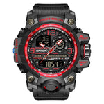 Sanda Trend Multi-functional Sports Luminous Outdoor Student Watch For Men 3133