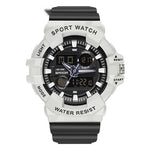 Sanda Trendy Sports Watch Waterproof Large Dial Luminous Unisex watch