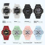 Sanda Trendy Sports Watch Waterproof Large Dial Luminous Unisex watch