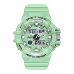 Sanda Trendy Sports Watch Waterproof Large Dial Luminous Unisex watch