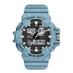 Sanda Trendy Sports Watch Waterproof Large Dial Luminous Unisex watch