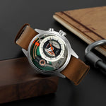 Shimei 2333 Creative Leather Belt Quartz watch for Men Skmei