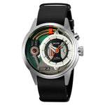 Shimei 2333 Creative Leather Belt Quartz watch for Men Skmei