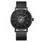 Sinobi S9809 creative Single Needle quartz watch For Men Women Teenagers