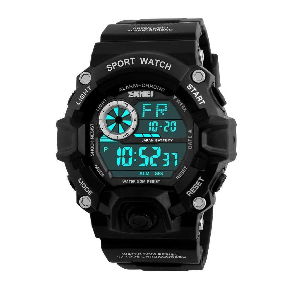 Skmei 1019 Original Digital Round Waterproof Sport watch For Men Skmei