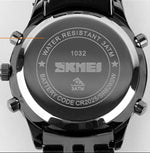 Skmei 1032 Original Analog Digital Big Dial chain watch stopwatch alarm watch for Men Skmei