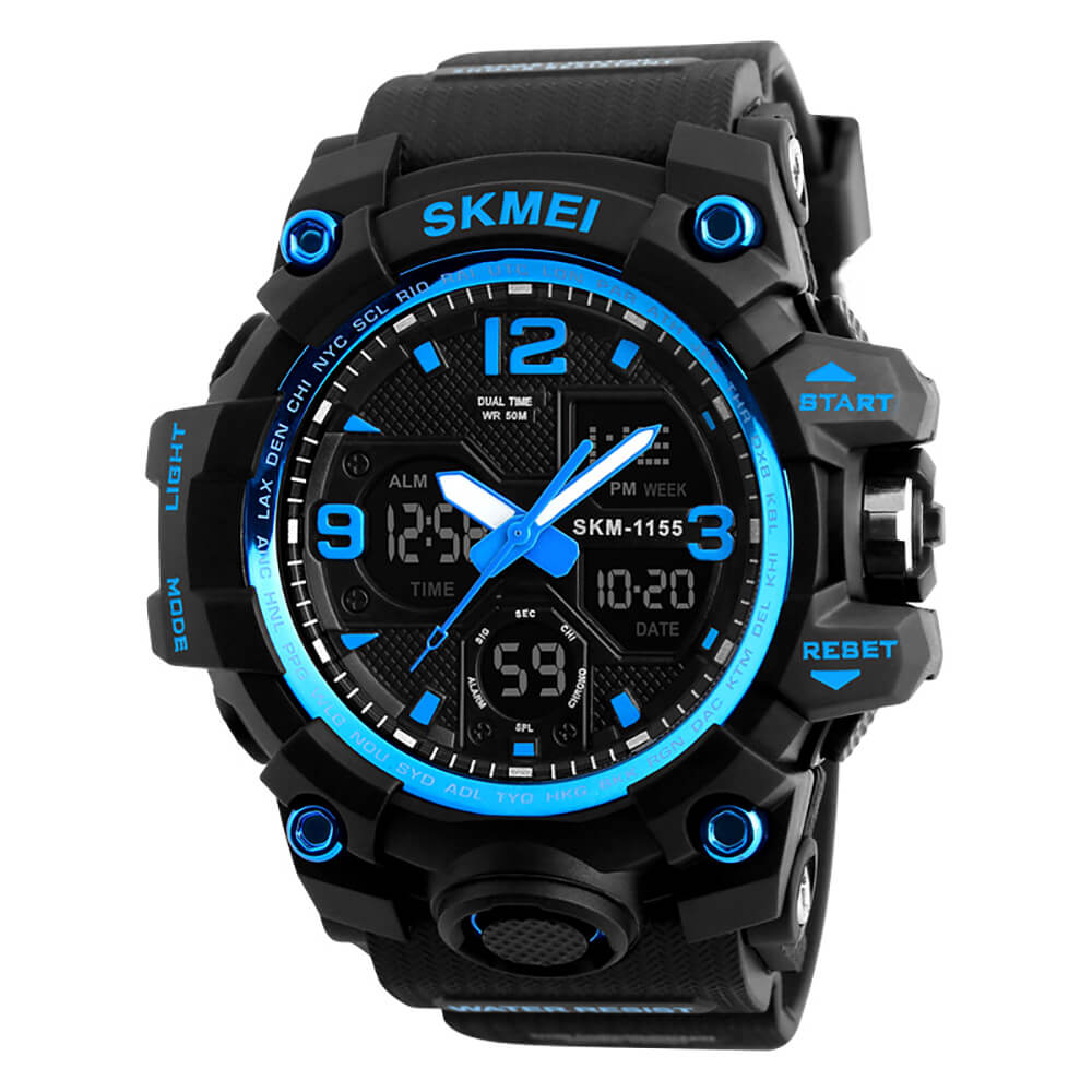 Skmei 1155B Original Analog Digital Watch for MEN - Skmeico