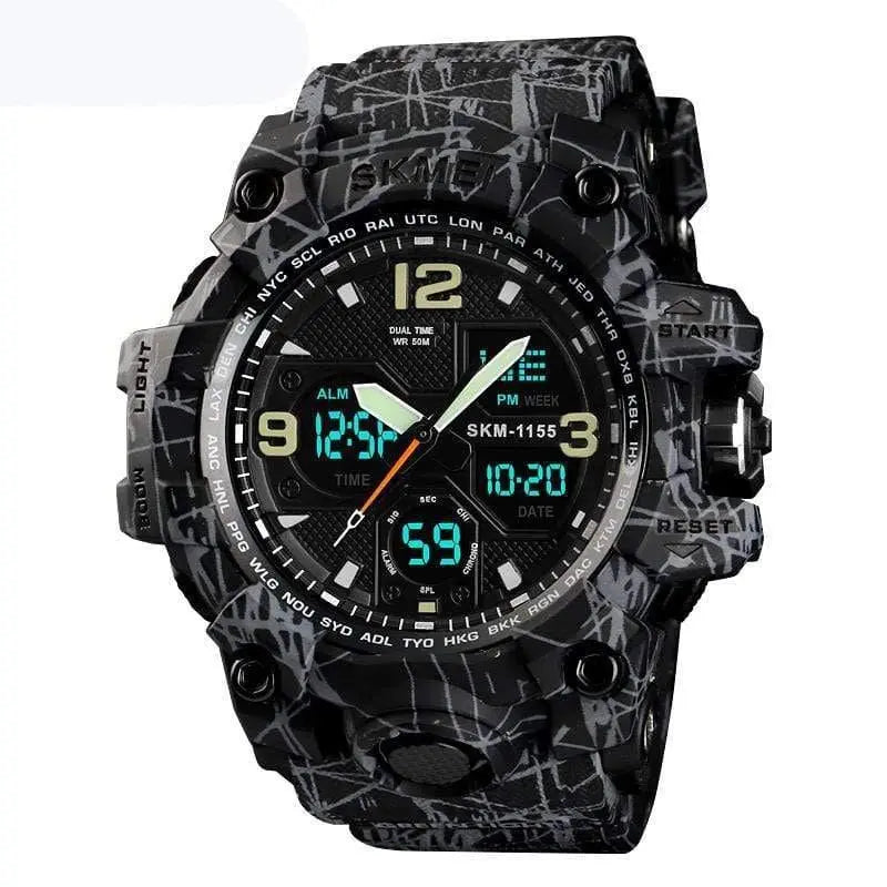 Skmei 1155B Original Analog Digital waterproof Sports watch for men Skmei