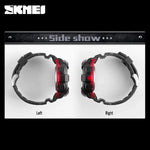 Skmei 1243 Original Digital waterproof Sports wrist watch Chronograph for Boys For Men Skmei