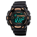 Skmei 1243 Original Digital waterproof Sports wrist watch Chronograph for Boys For Men Skmei