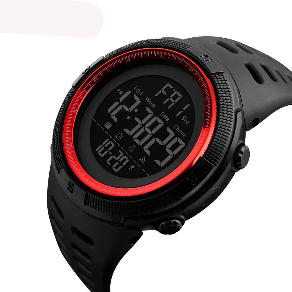 Skmei 1251 Original Digital Sports Watch Red - Skmeico