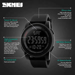 Skmei 1257 Original Digital Round waterproof watch for Men Skmei