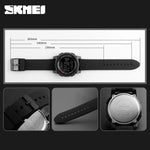 Skmei 1257 Original Digital Round waterproof watch for Men Skmei
