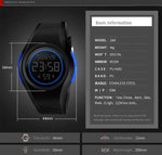 Skmei 1269 Original Digital waterproof designer watch for Girls Women Skmei