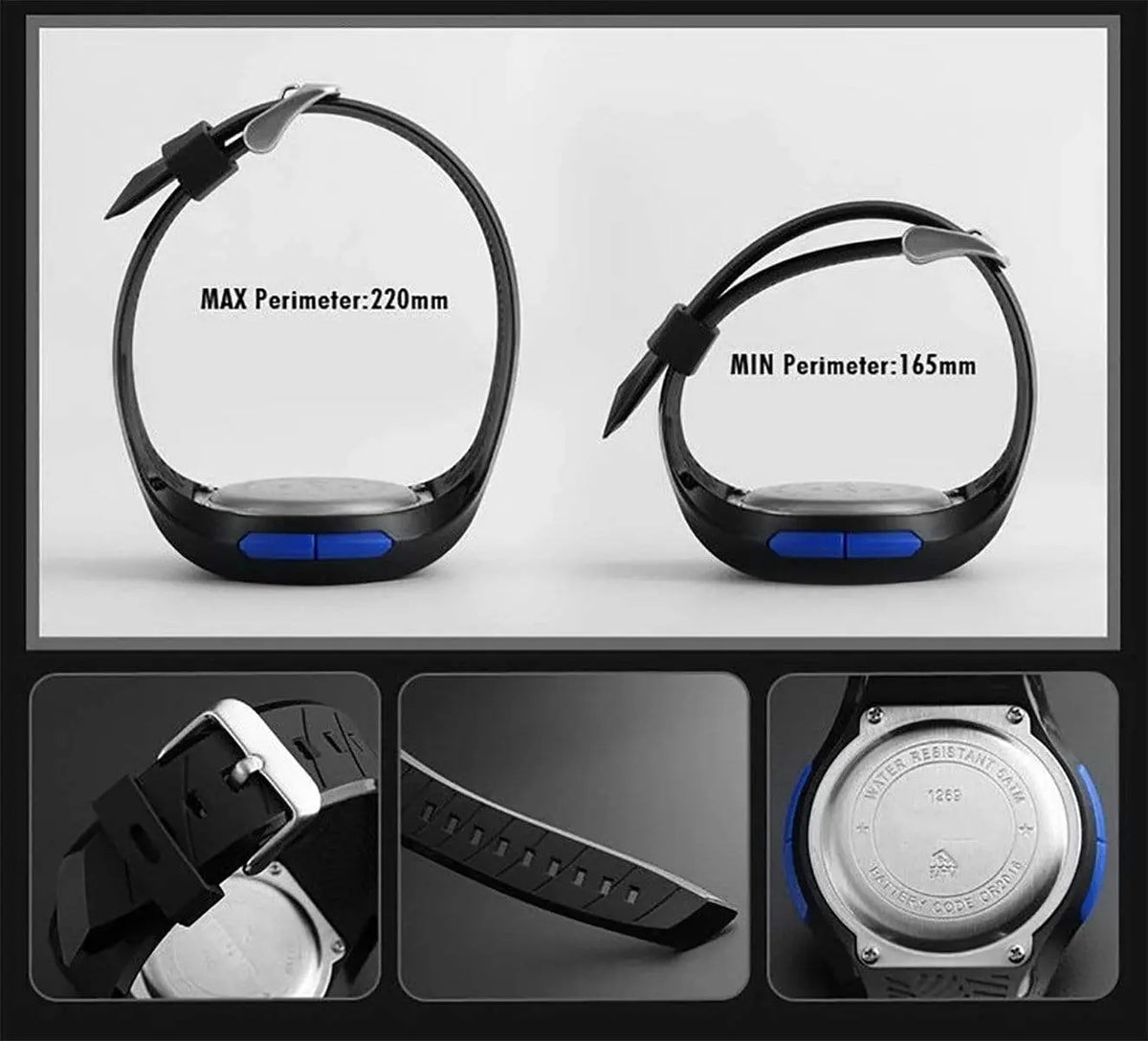 Skmei 1269 Original Digital waterproof designer watch for Girls Women Skmei