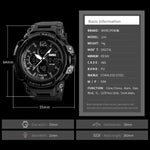 Skmei 1343 Original Analog Digital Waterproof sport watch for men Skmei