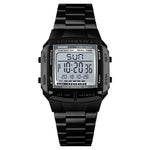 Skmei 1381 Original Digital Steel Body Square Dial Luxury Watch For Men Skmei