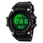 Skmei 1384 Original Digital Waterproof Sports Watch For Men Black - Skmeico