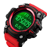 Skmei 1384 Original Luxury Men Wrist Watch Waterproof LED Electronic Digital Male Watch Countdown Stopwatch Sport Watch Mens Watches Skmei