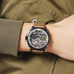 Skmei 2298 Genuine Leather Quartz watch for Men