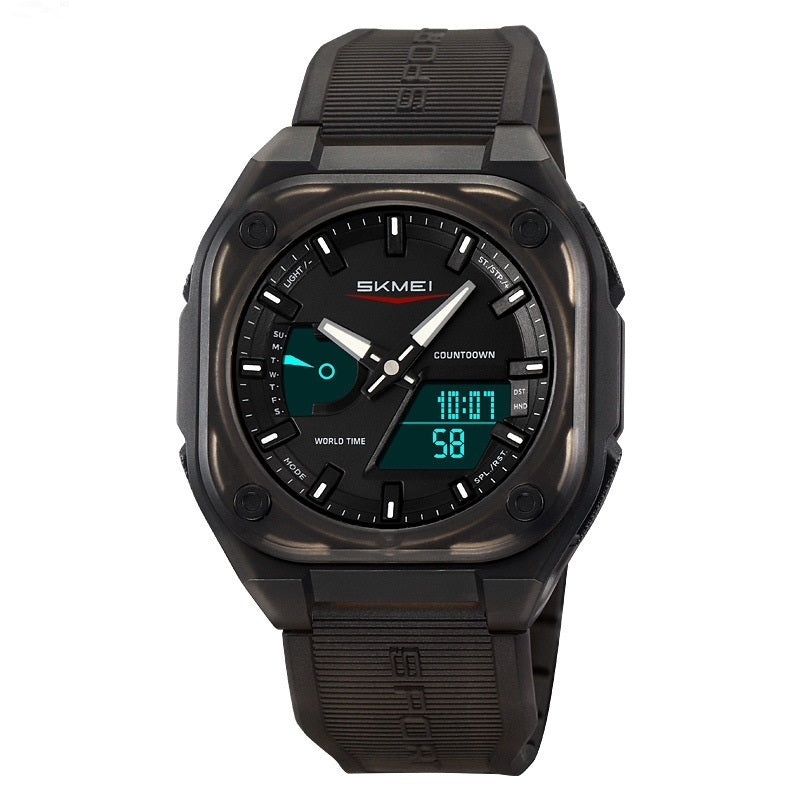 Skmei 2328 Analog Digital 5 Alarm Watch for men