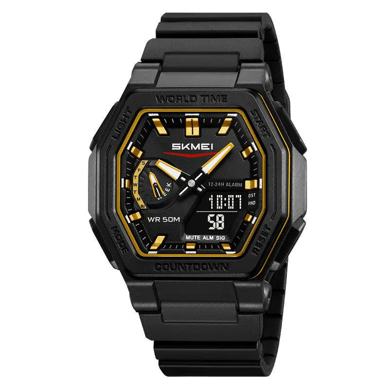 Skmei 2438 Waterproof Multi-function Analog Digital Watch For Students Skmei