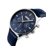 Skmei 9117 Original Analog Quartz Moon Phase Watch For Men - Skmeico