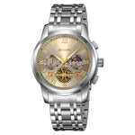 Skmei 9394 Stylish And Versatile Moon phase quartz watch for men