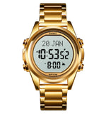 Skmei Arab Qibla Azan Steel Digital Watch For Men 1667 Original - TempoqWatch
