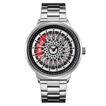 Skmei Hollow Rotating Gyro Spinning Quartz watch For Men 9217 Original - Skmeico
