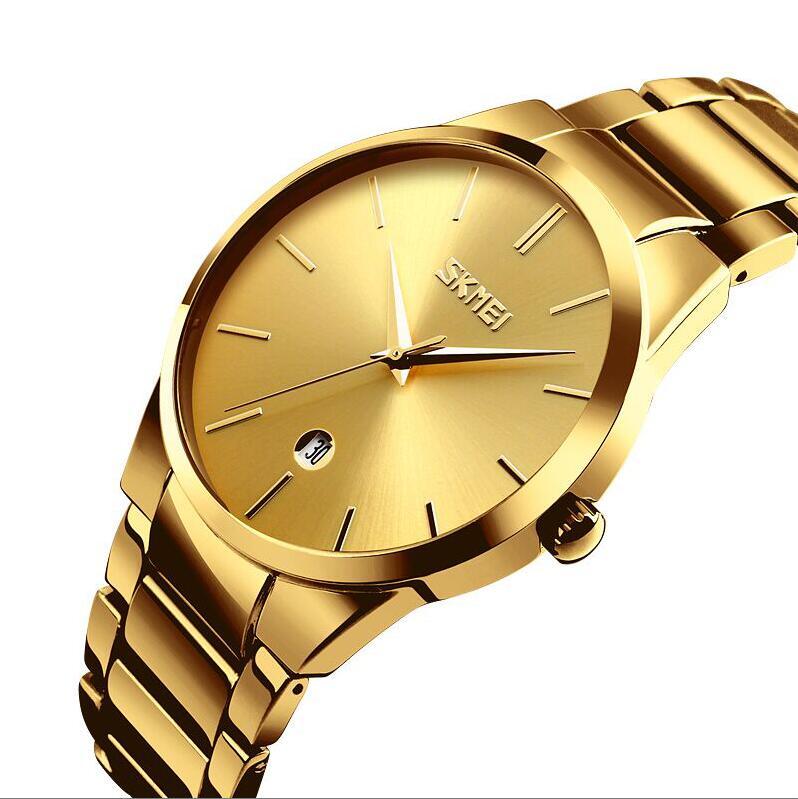 Skmei Quartz Analog Steel Watch For Men 9140 Original - TempoqWatch