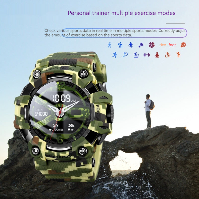 Skmei S231 Intelligent Waterproof Heart rate monitoring smart watch for Men Original