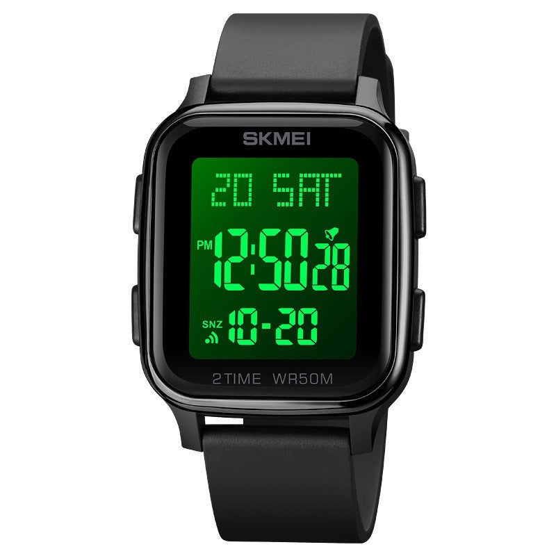 Skmei Square Waterproof Digital Sports Watch 1858 Original - TempoqWatch