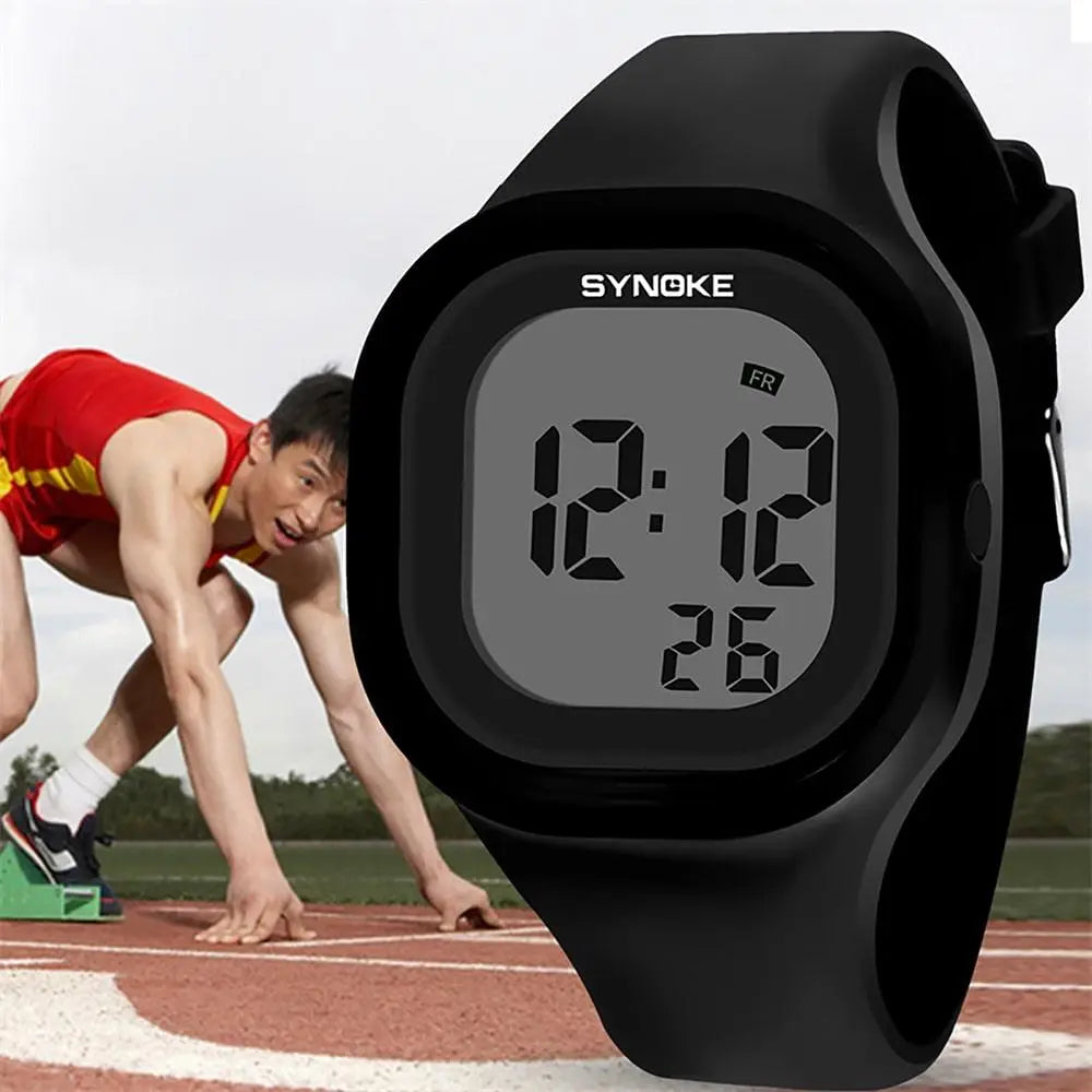 Synoke 66896 Digital Multicolor Light waterproof watch for Women & Girls Synoke