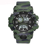 Synoke 9014 Digital Army Camouflage Sports Watch for Men Synoke