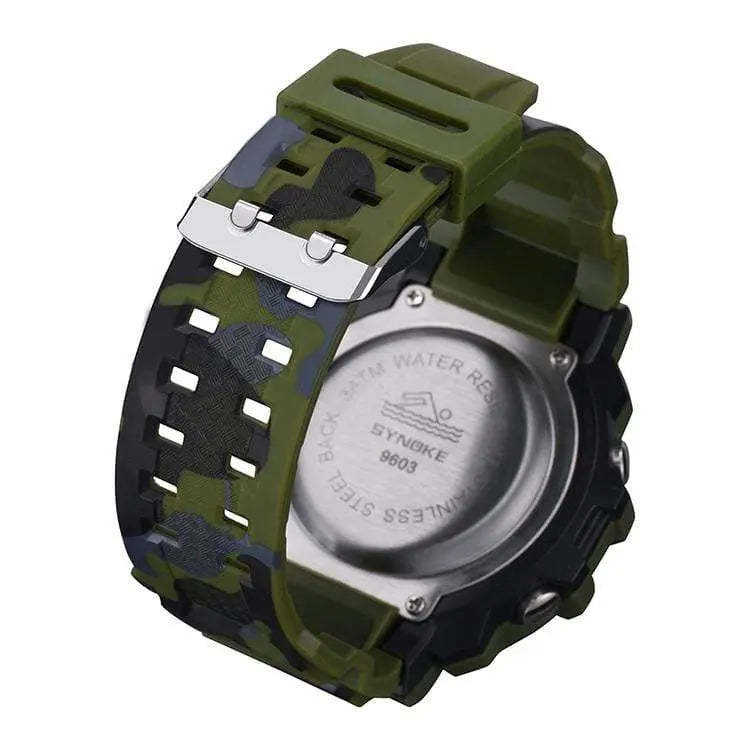 Synoke 9603 Digital Sports Military watch For Boys Girls Men Women Synoke