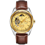 TEVISE Moon Phase Chronograph Automatic Mechanical Wrist Watch For Men 795A - Skmeico