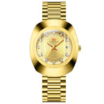 Va Va Voom Couple Quartz Watch Yellow Gold Diamond Waterproof Steel Belt Watch