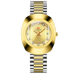 Va Va Voom Couple Quartz Watch Yellow Gold Diamond Waterproof Steel Belt Watch