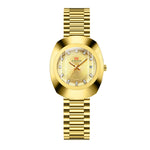 Va Va Voom Couple Quartz Watch Yellow Gold Diamond Waterproof Steel Belt Watch