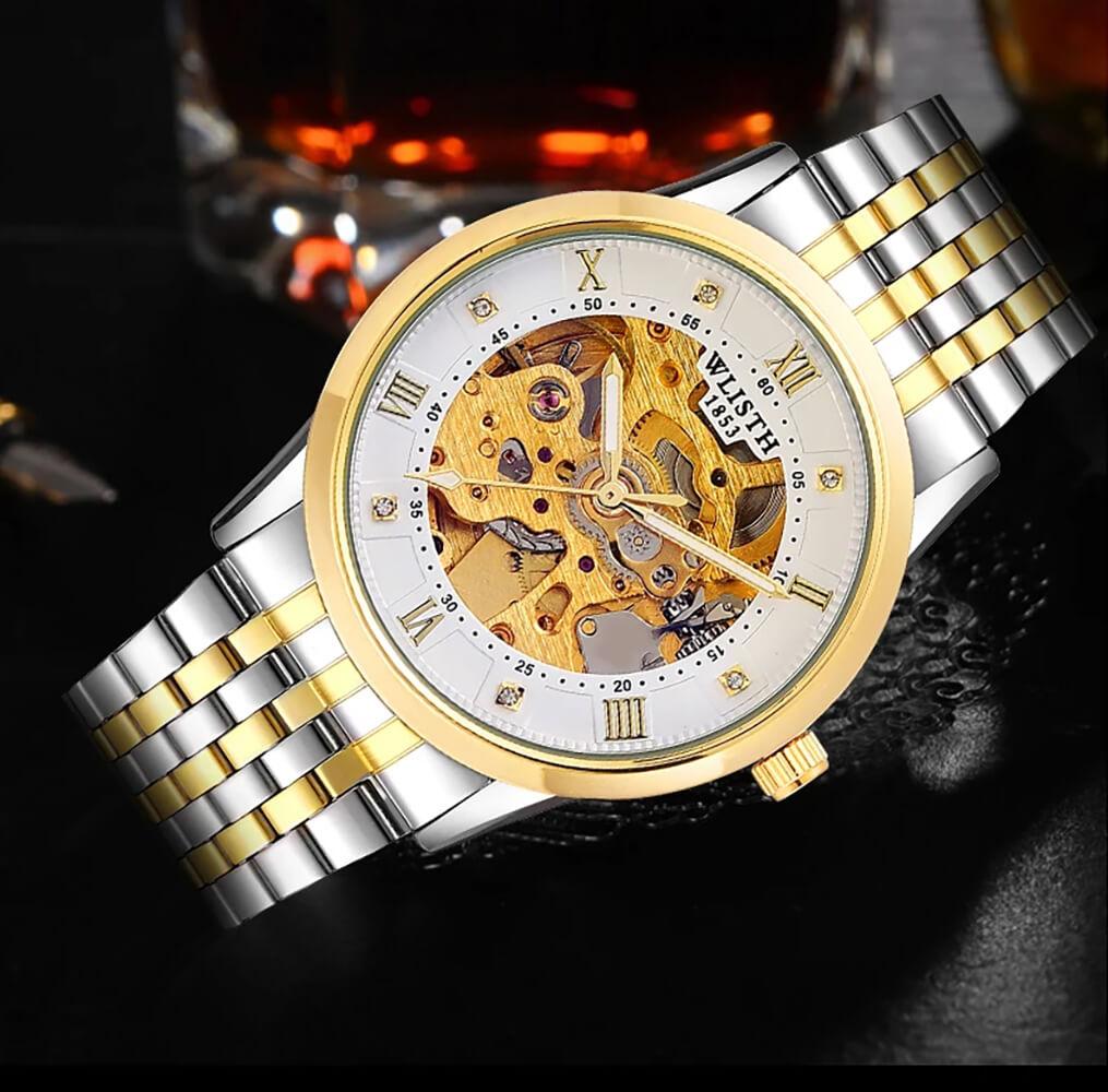 Wlisth Automatic Mechanical Watch For Men 1033 - Skmeico