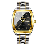 B355 Dual Calendar Luminous Quartz Watch for Men