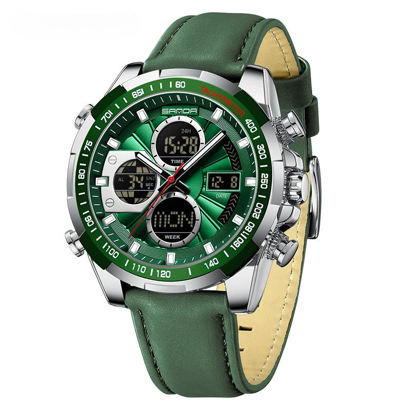 Sanda 5105 Multifunction Analog Digital Sports Watch for Men