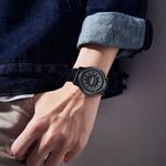 Dom 1769BK-1M Magnetic Suspension quartz Watch For Men