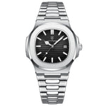 Poedagar 613 Luxury Stainless Steel Quartz Watch for Men