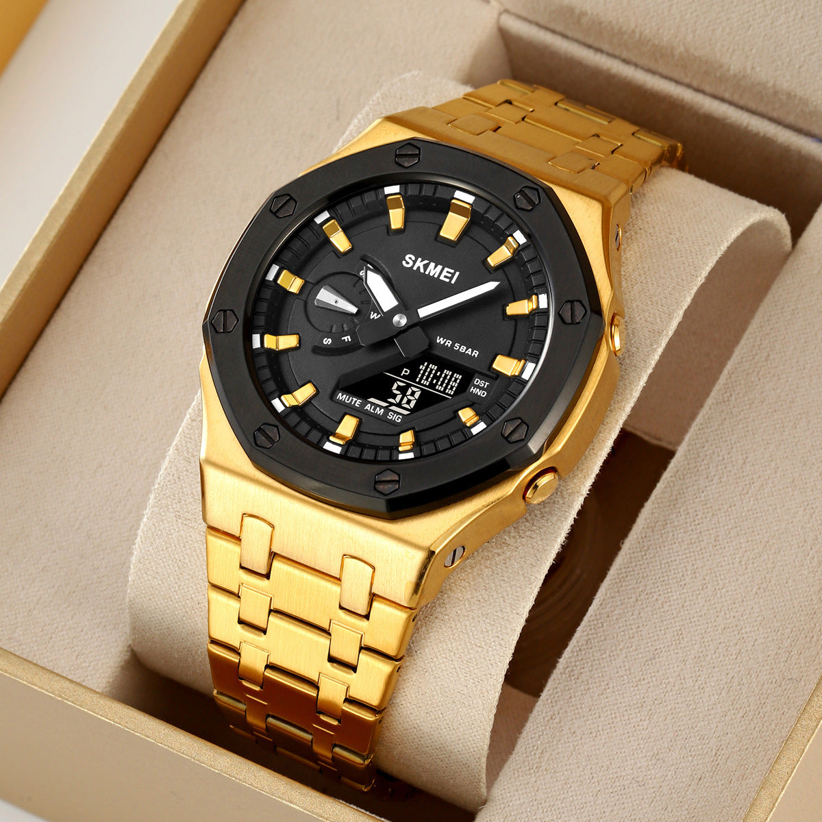 Skmei 2553 Steel Body Designer sports watch for Men